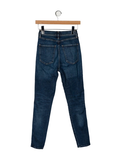 AGOLDE Mid-Rise Skinny Leg Jeans