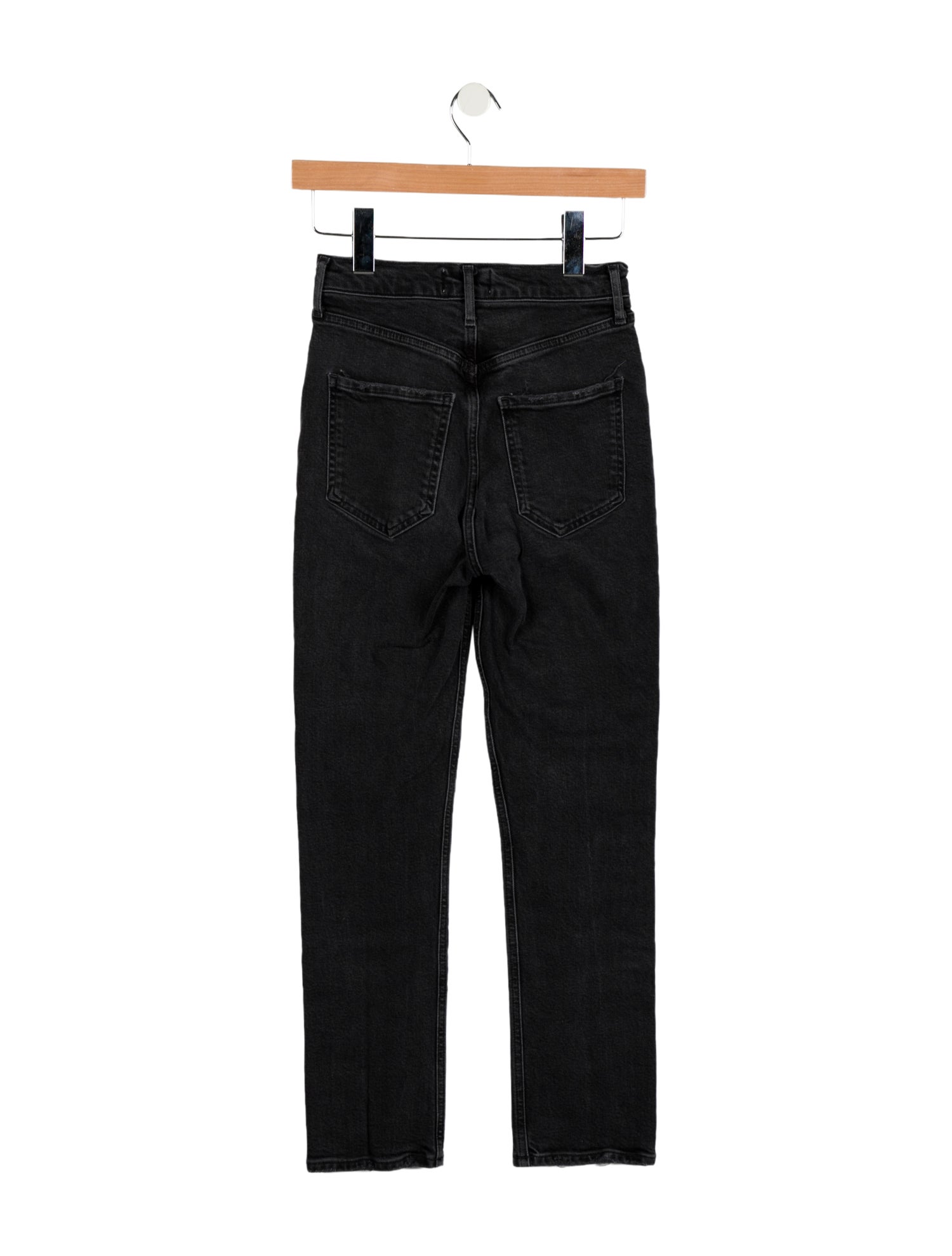 AGOLDE Mid-Rise Straight Leg Jeans