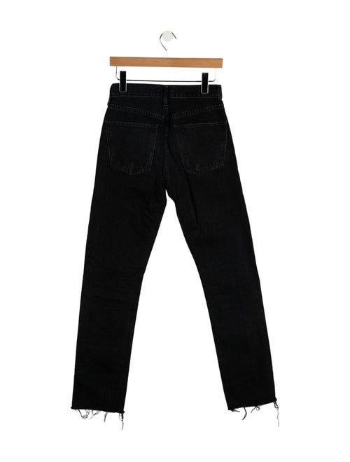 AGOLDE High-Rise Straight Leg Jeans