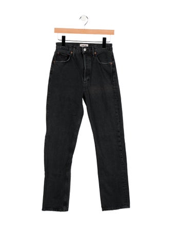 AGOLDE High-Rise Straight Leg Jeans