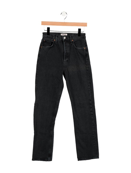 AGOLDE High-Rise Straight Leg Jeans
