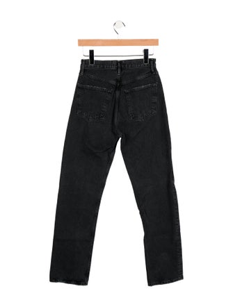 AGOLDE High-Rise Straight Leg Jeans