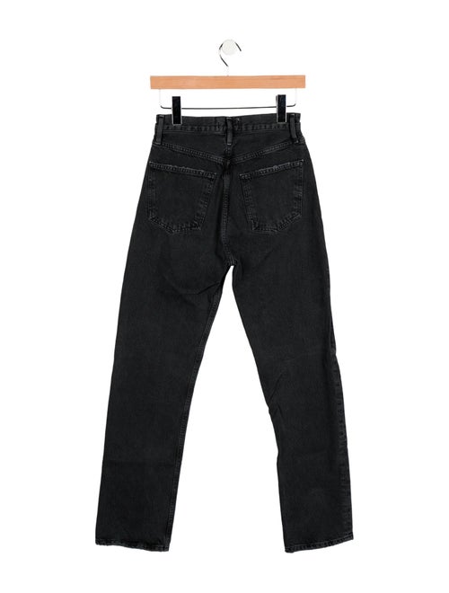 AGOLDE High-Rise Straight Leg Jeans