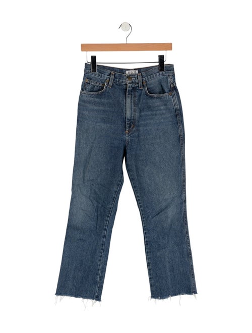 AGOLDE High-Rise Straight Leg Jeans