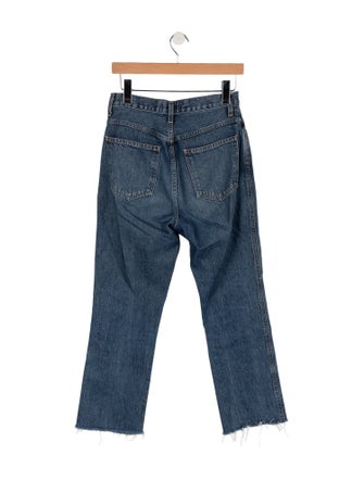 AGOLDE High-Rise Straight Leg Jeans