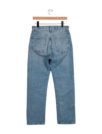 AGOLDE High-Rise Straight Leg Jeans