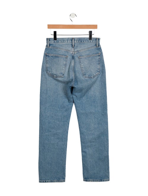 AGOLDE High-Rise Straight Leg Jeans