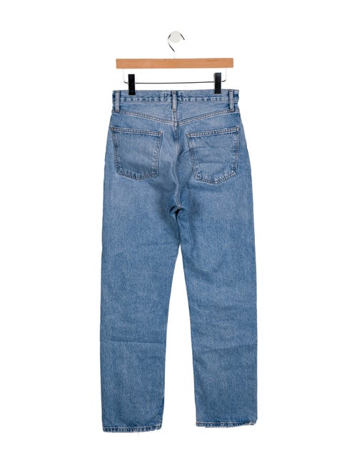 AGOLDE High-Rise Straight Leg Jeans