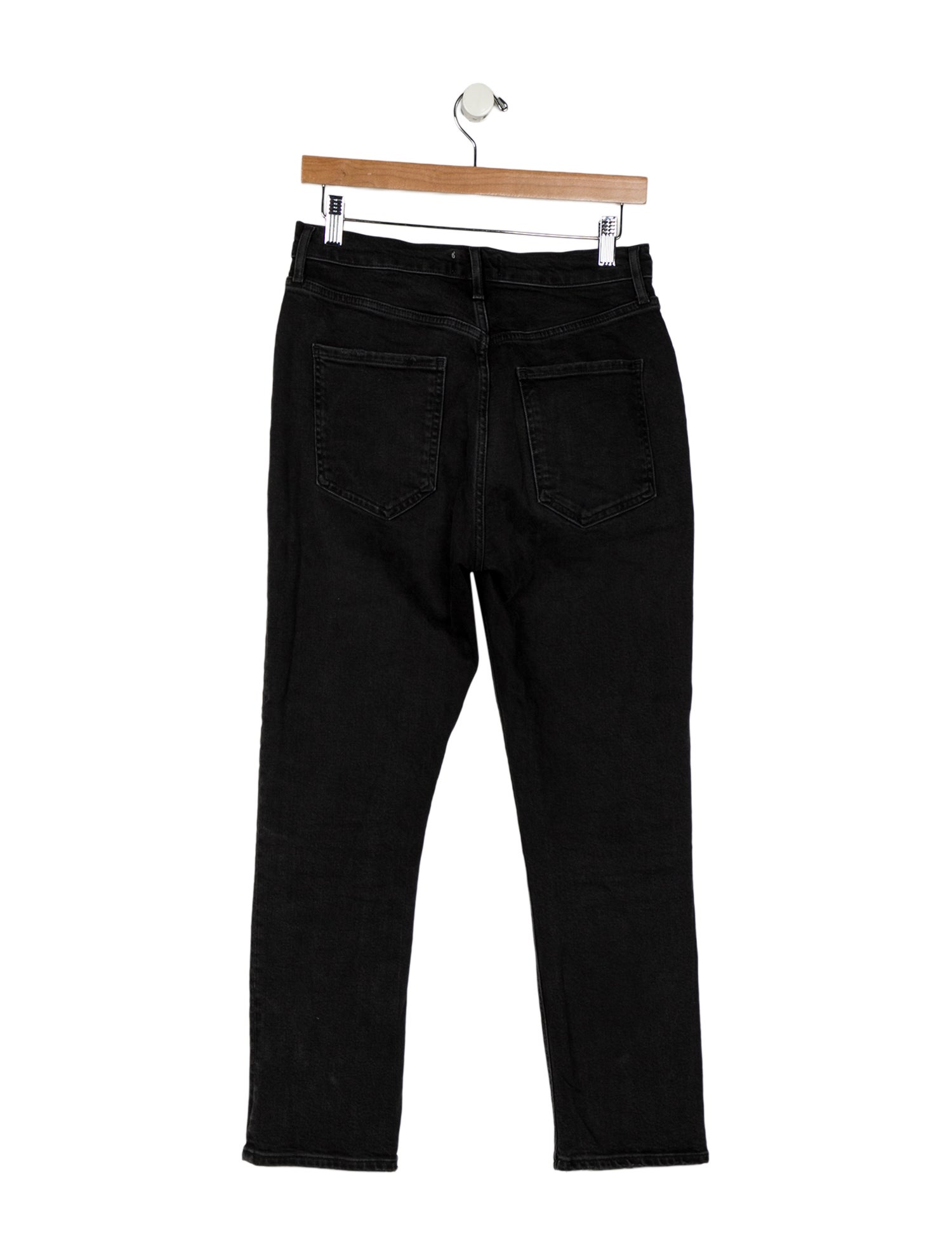 AGOLDE High-Rise Straight Leg Jeans
