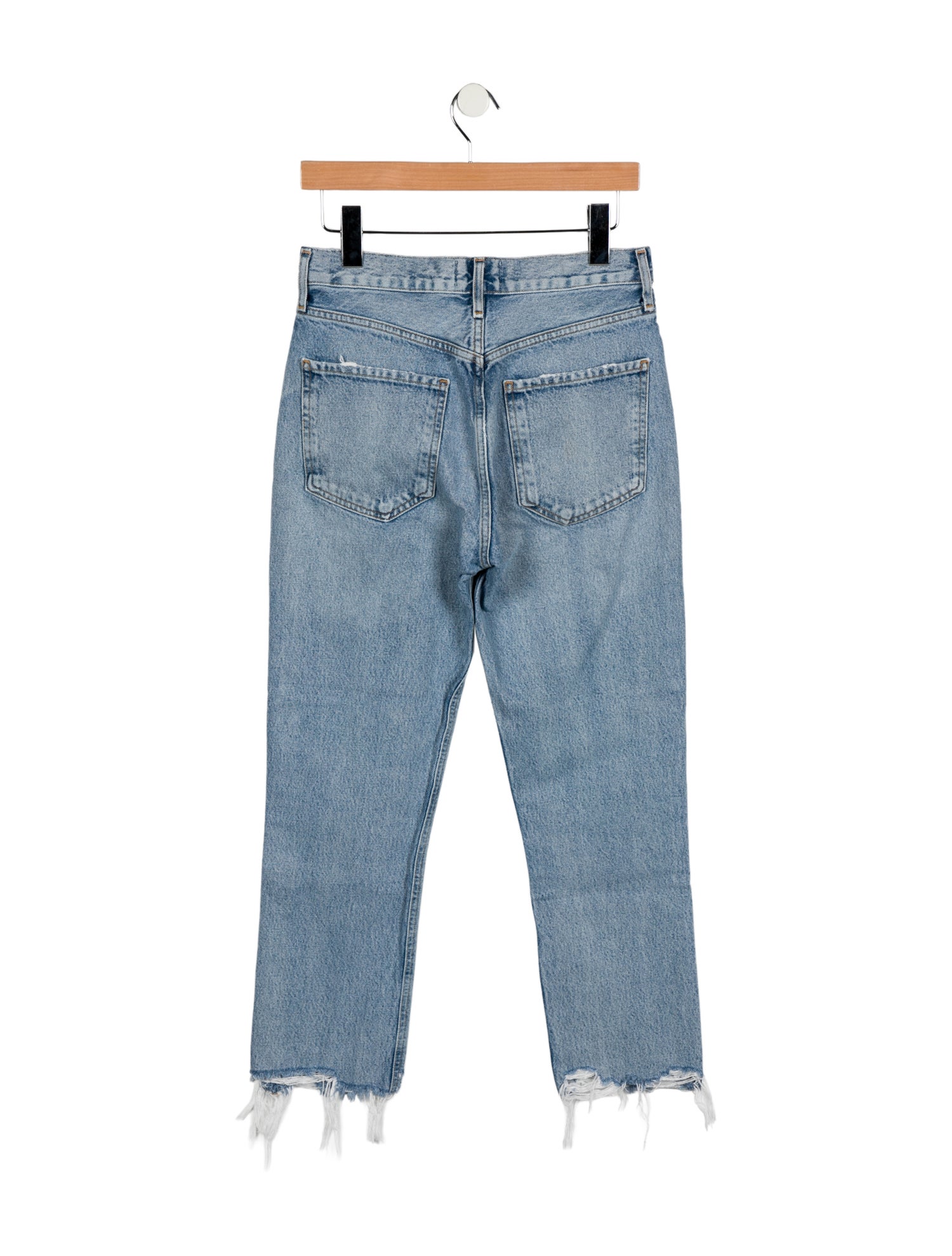 AGOLDE High-Rise Straight Leg Jeans