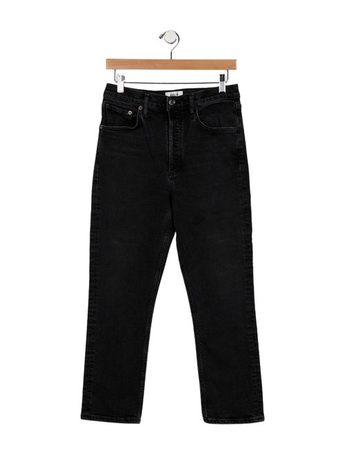 AGOLDE Mid-Rise Straight Leg Jeans