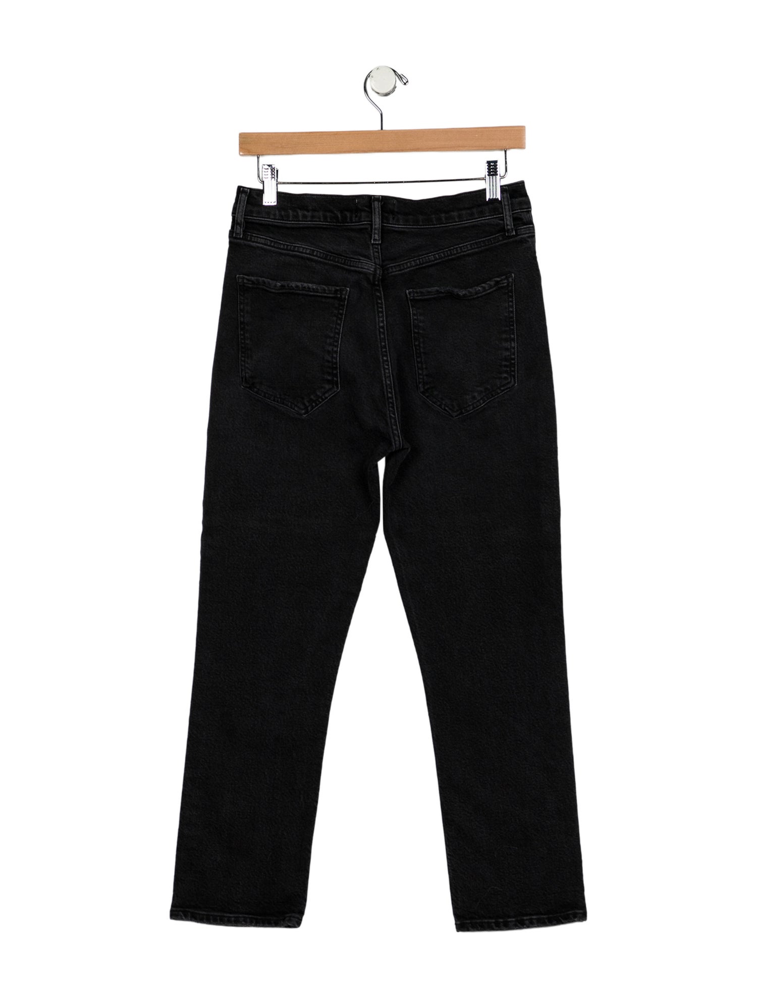 AGOLDE Mid-Rise Straight Leg Jeans