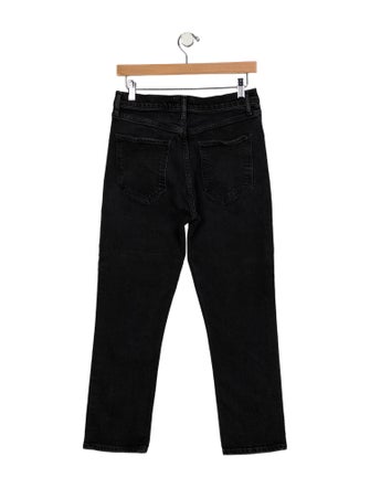AGOLDE Mid-Rise Straight Leg Jeans