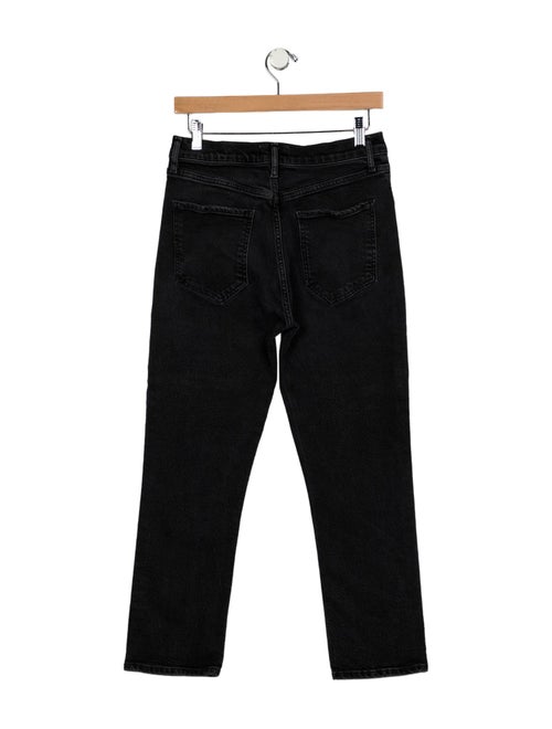 AGOLDE Mid-Rise Straight Leg Jeans