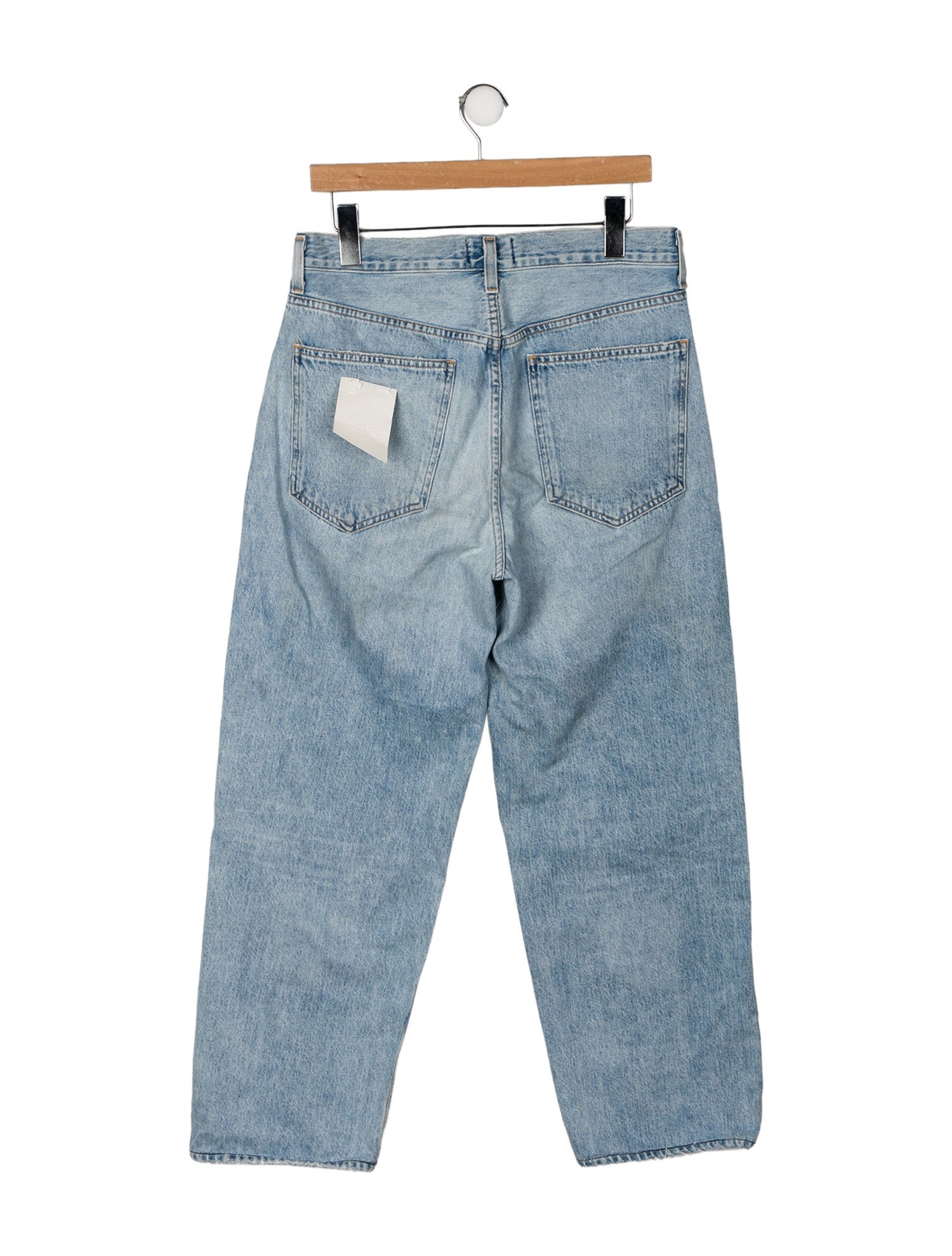 AGOLDE High-Rise Straight Leg Jeans