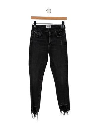 AGOLDE Mid-Rise Skinny Leg Jeans