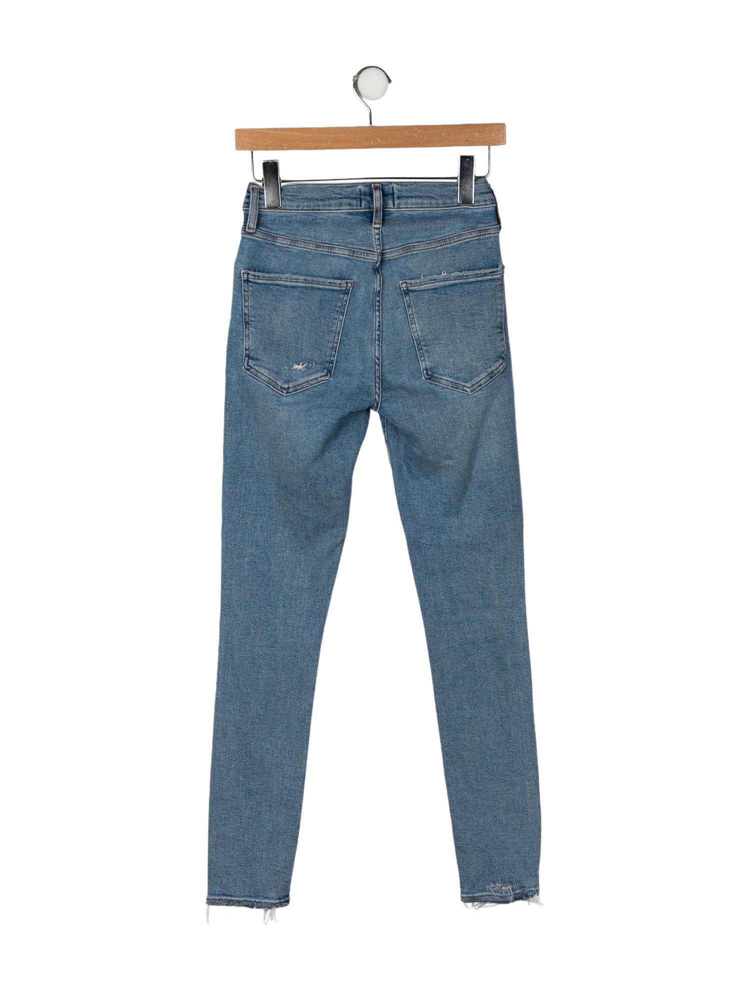 AGOLDE Mid-Rise Skinny Leg Jeans