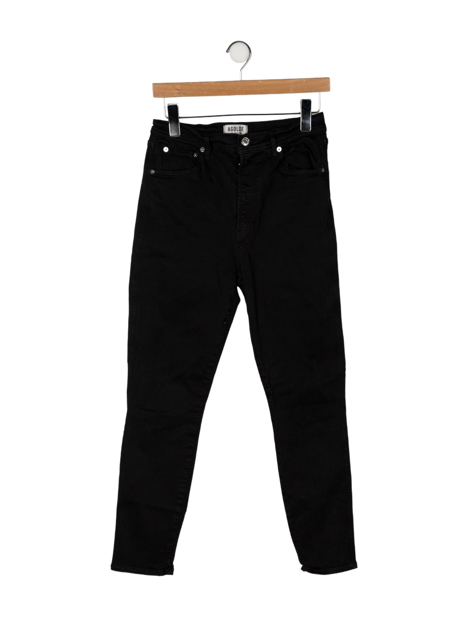 AGOLDE High-Rise Skinny Leg Jeans