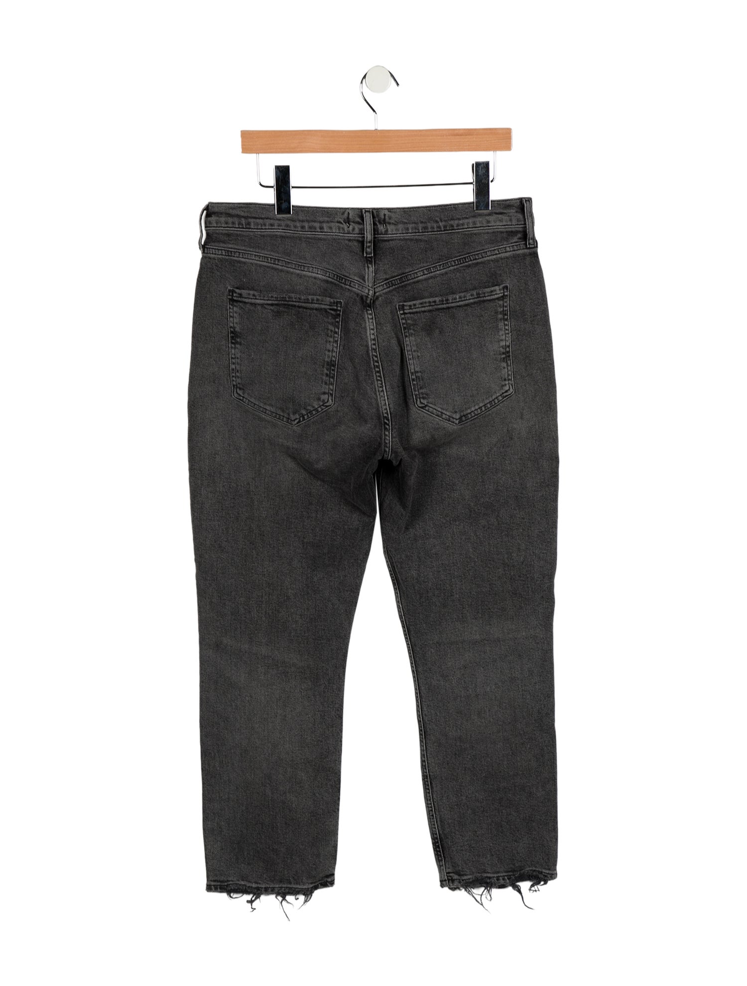 AGOLDE High-Rise Straight Leg Jeans