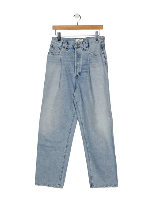 AGOLDE High-Rise Straight Leg Jeans