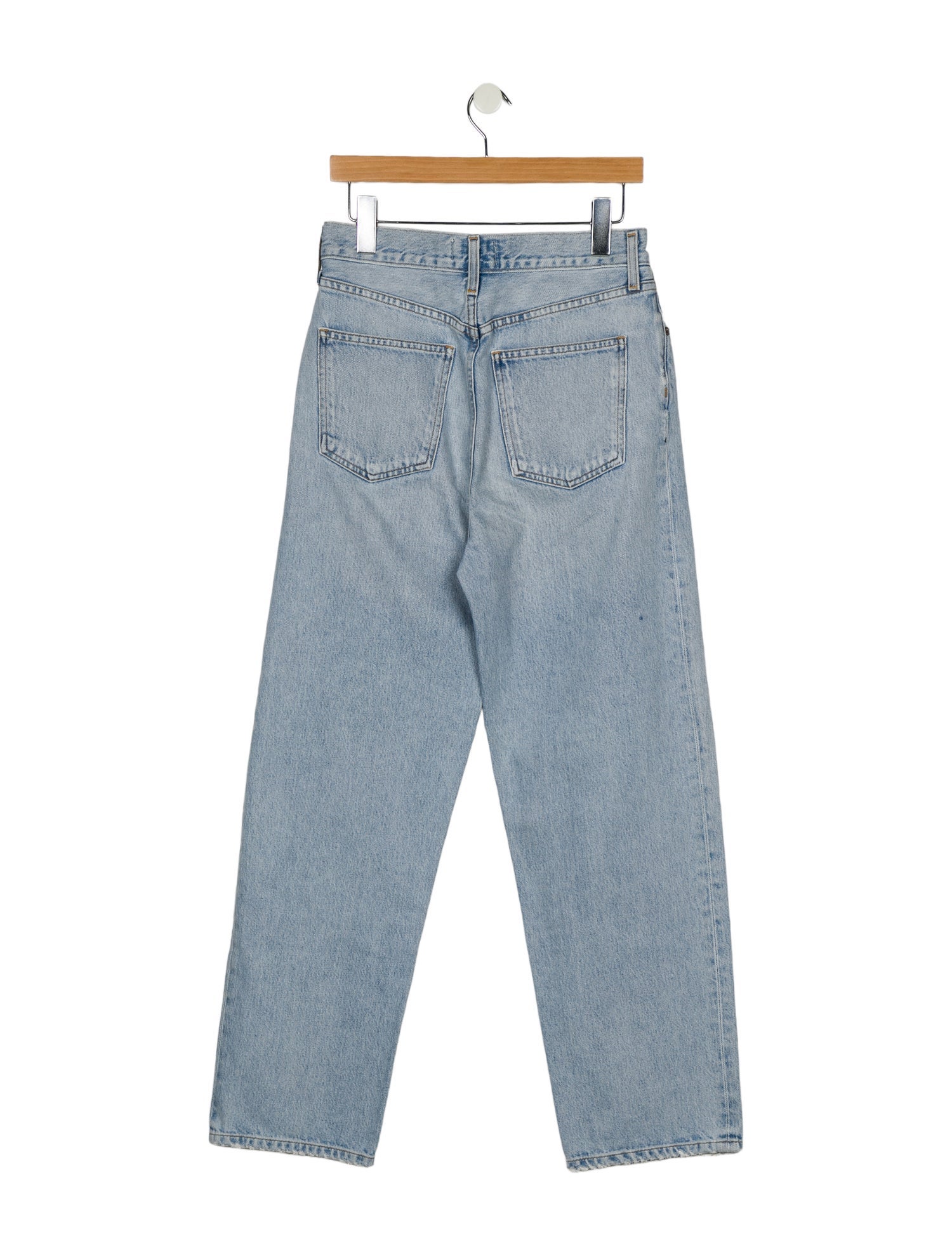 AGOLDE High-Rise Straight Leg Jeans