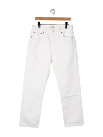 AGOLDE High-Rise Straight Leg Jeans