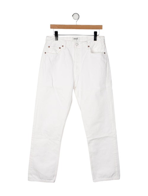 AGOLDE High-Rise Straight Leg Jeans