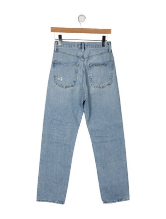 AGOLDE High-Rise Straight Leg Jeans