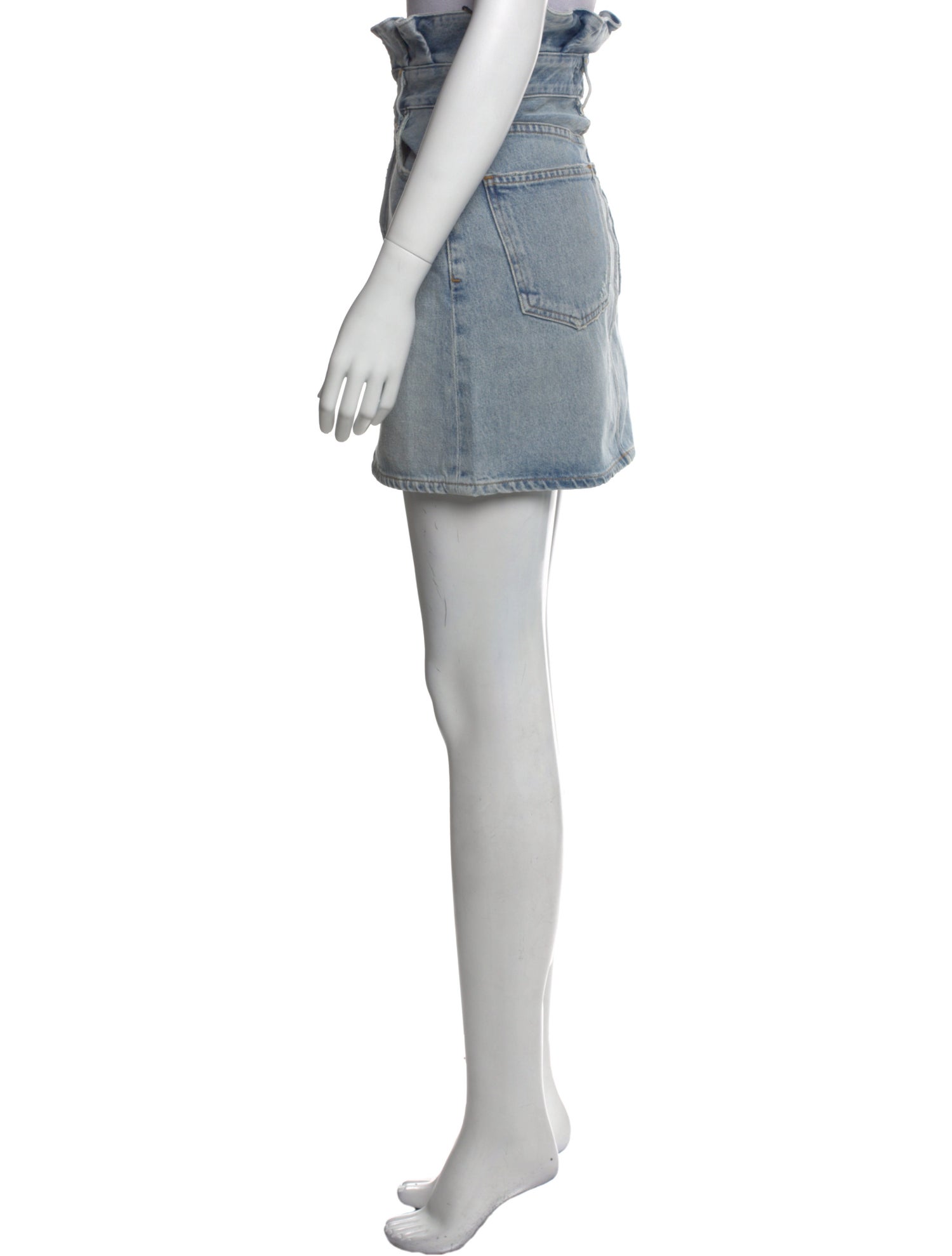 AGOLDE Distressed Accents Mini Skirt w/ Tags