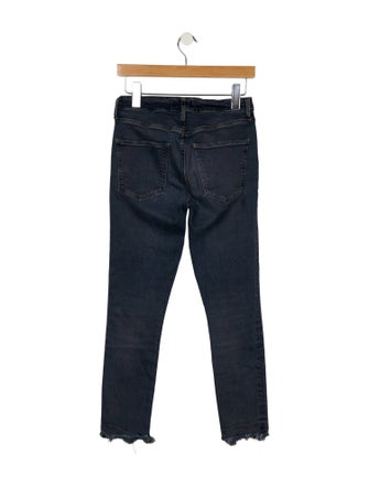 AGOLDE Mid-Rise Skinny Leg Jeans