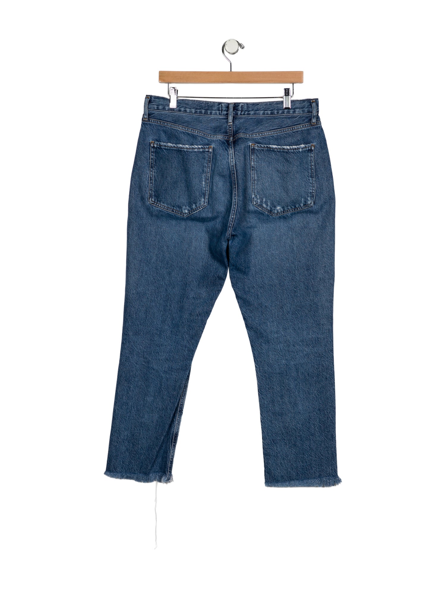 AGOLDE High-Rise Straight Leg Jeans
