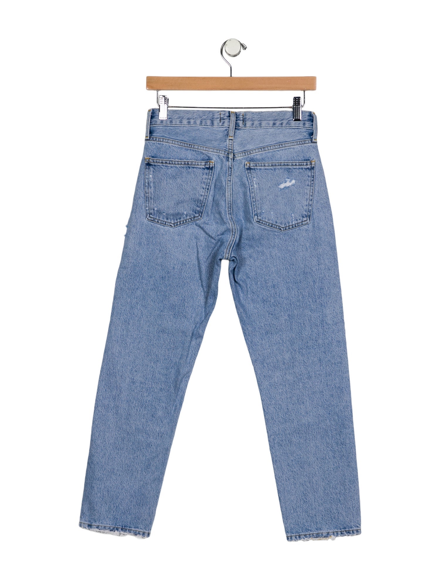 AGOLDE High-Rise Straight Leg Jeans