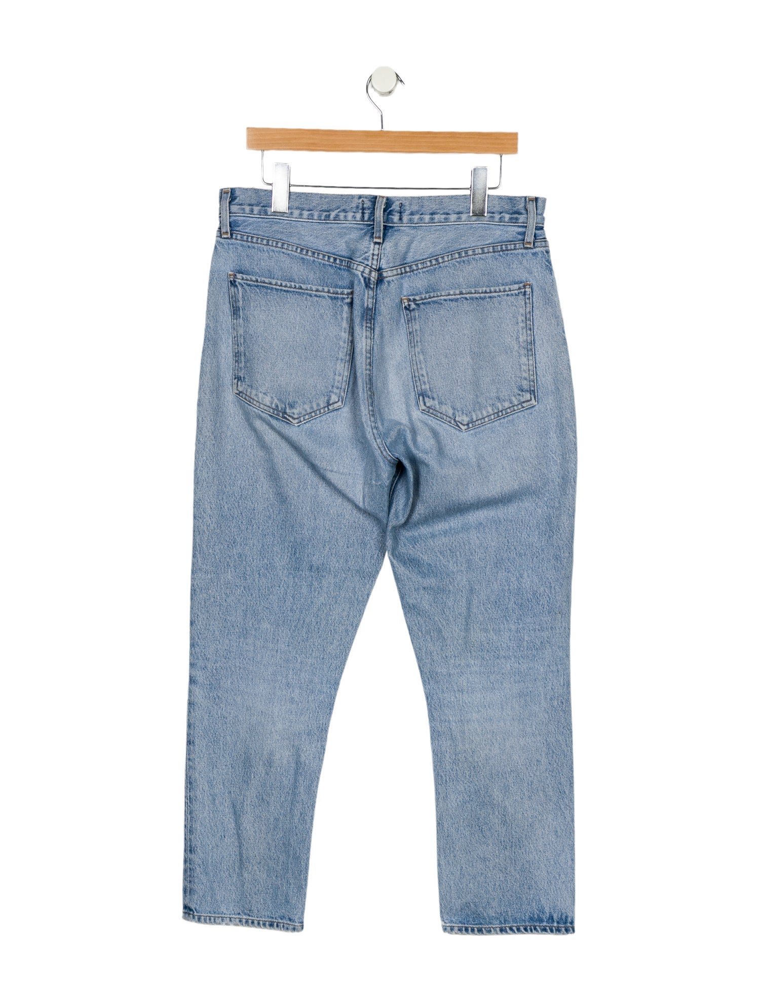 AGOLDE High-Rise Straight Leg Jeans