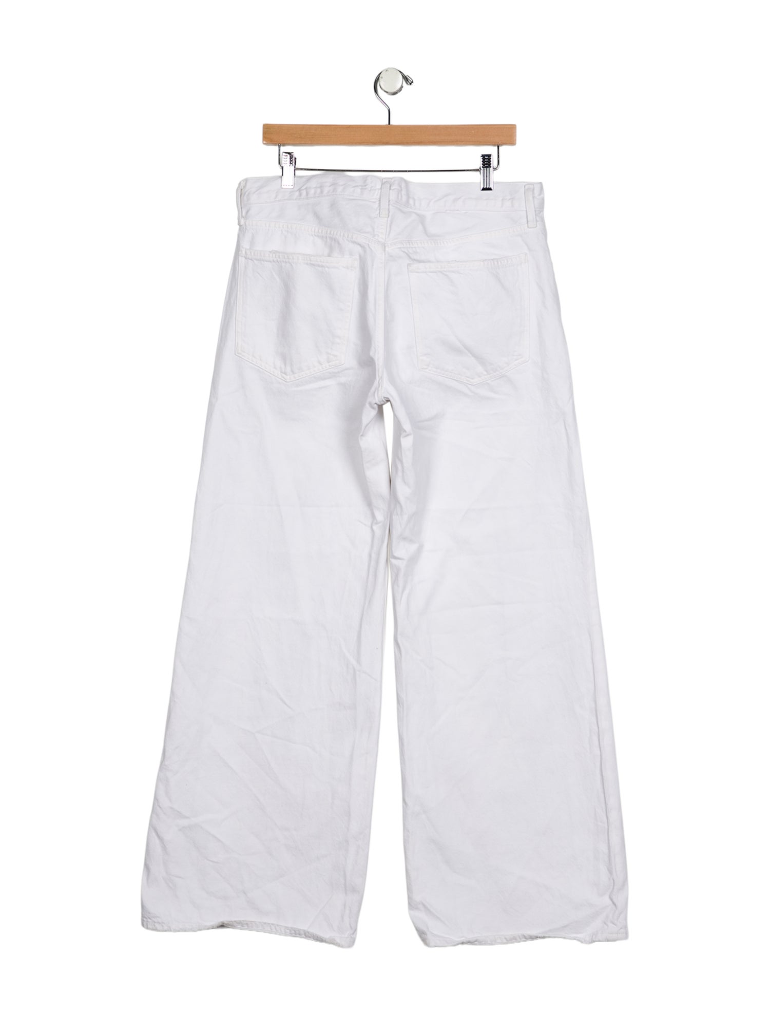 AGOLDE Mid-Rise Wide Leg Jeans