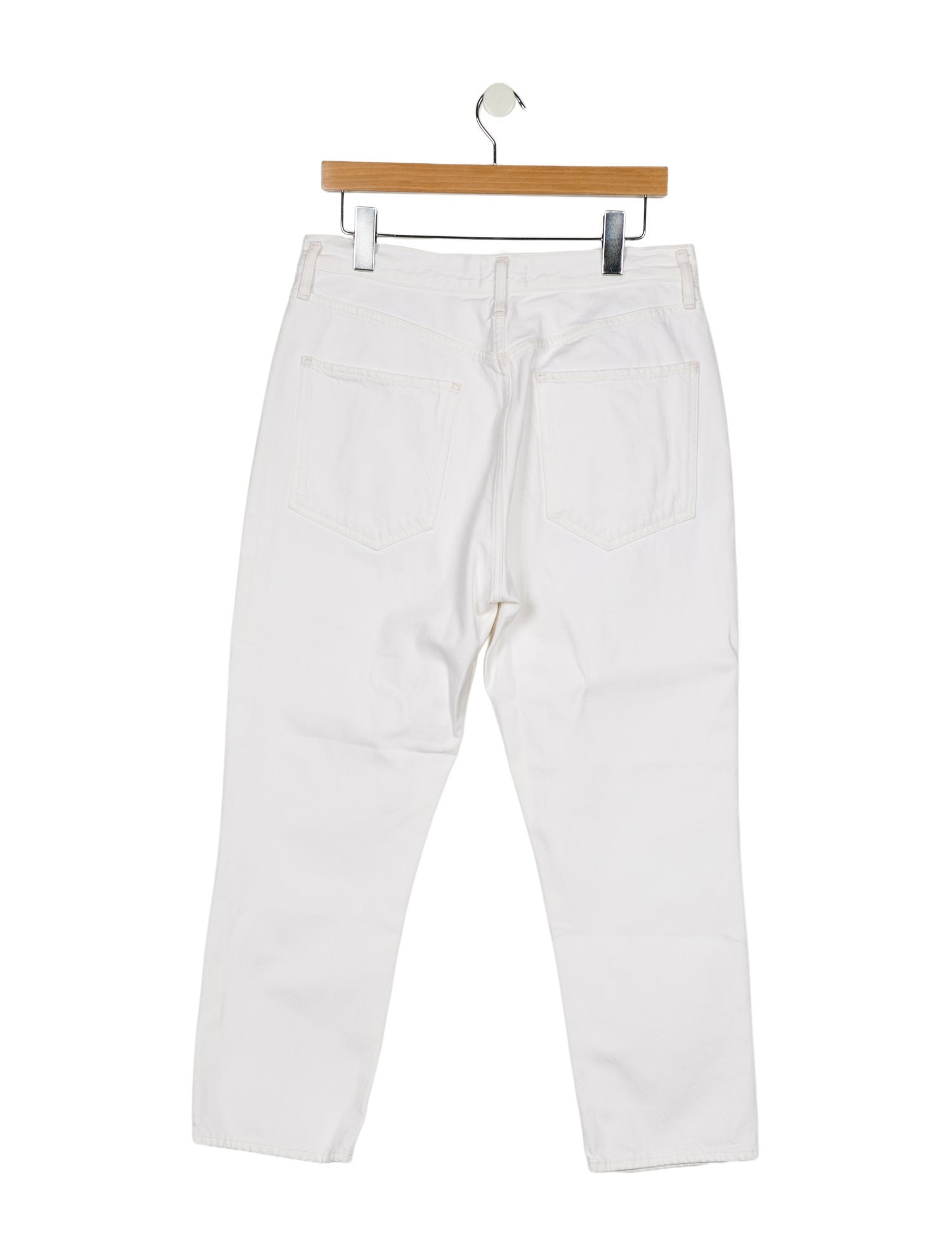 AGOLDE High-Rise Straight Leg Jeans