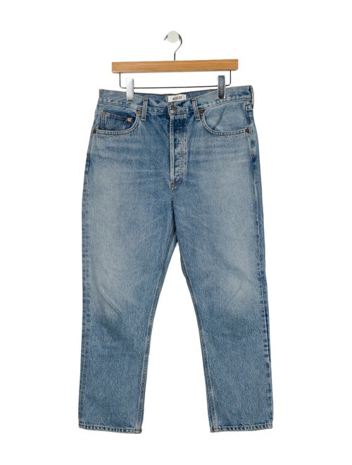 AGOLDE High-Rise Straight Leg Jeans