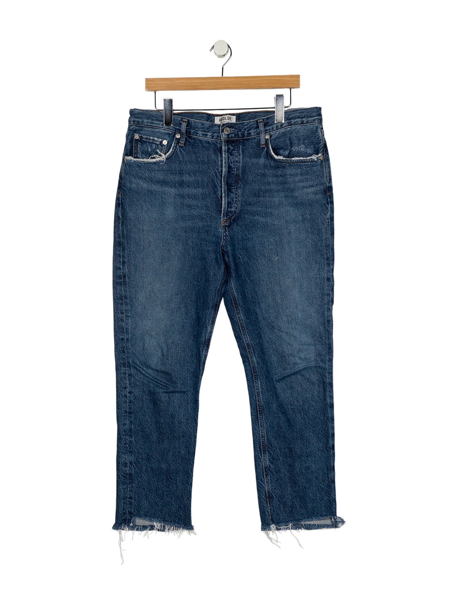 AGOLDE High-Rise Skinny Leg Jeans