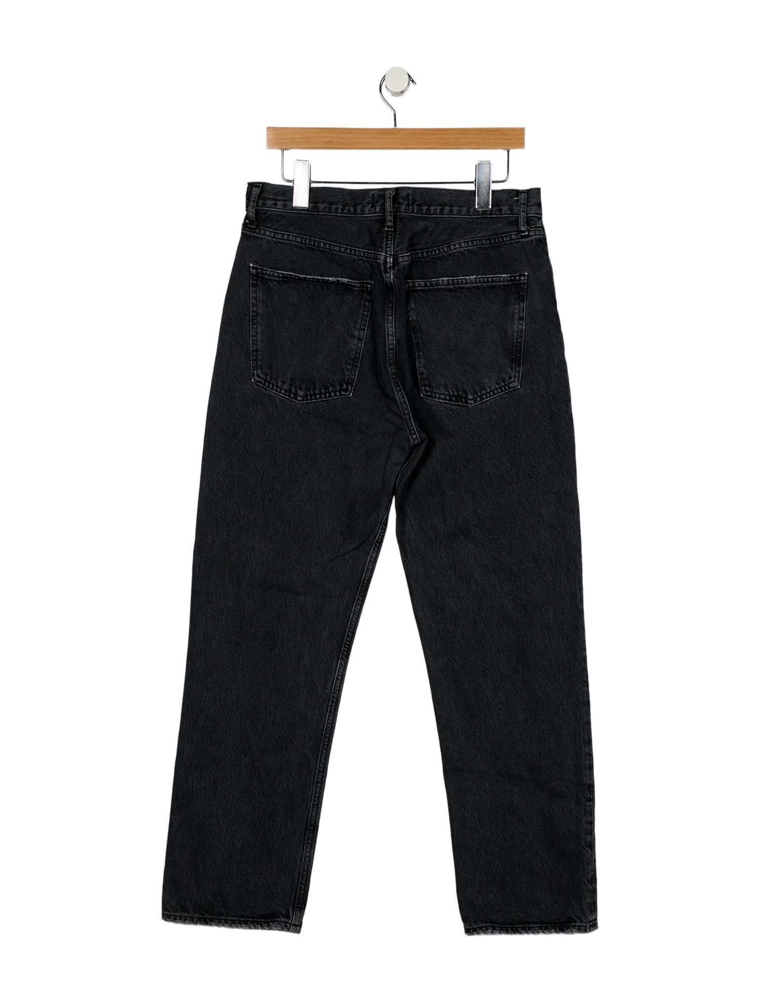 AGOLDE High-Rise Straight Leg Jeans