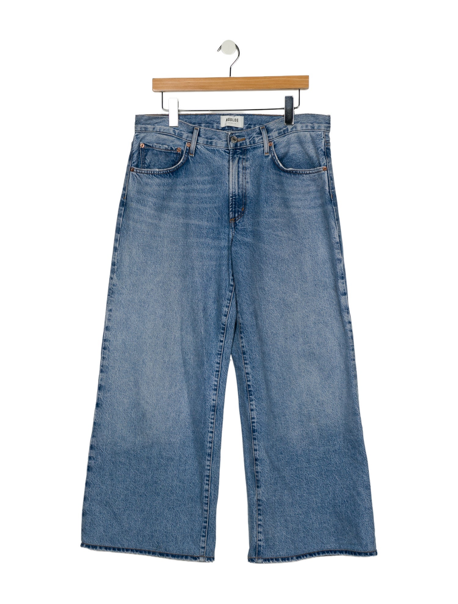 AGOLDE High-Rise Wide Leg Jeans