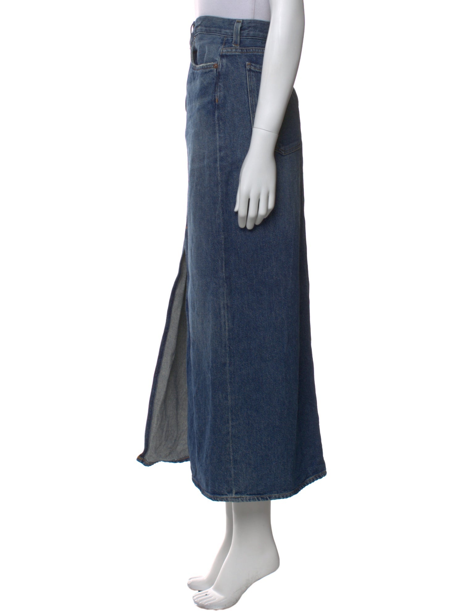 AGOLDE Midi Length Skirt