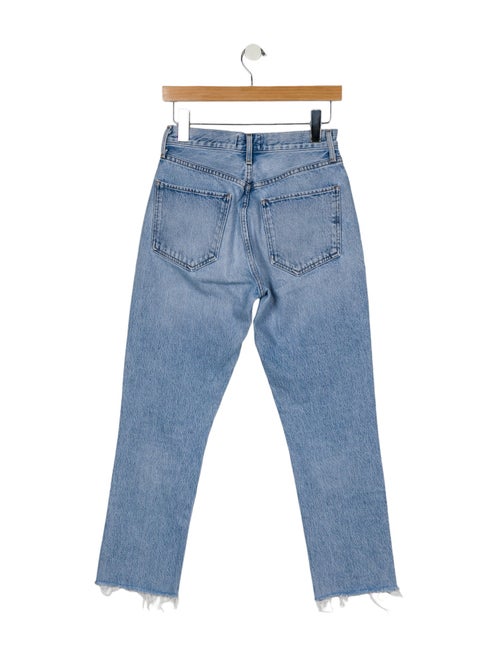 AGOLDE High-Rise Straight Leg Jeans