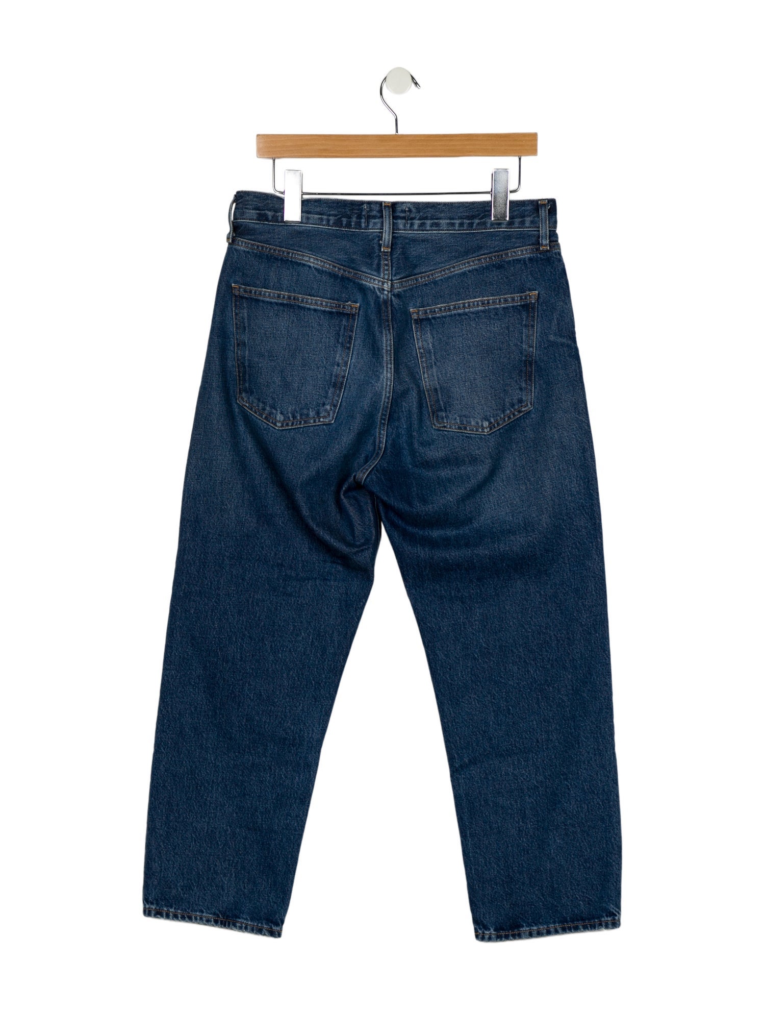 AGOLDE High-Rise Straight Leg Jeans
