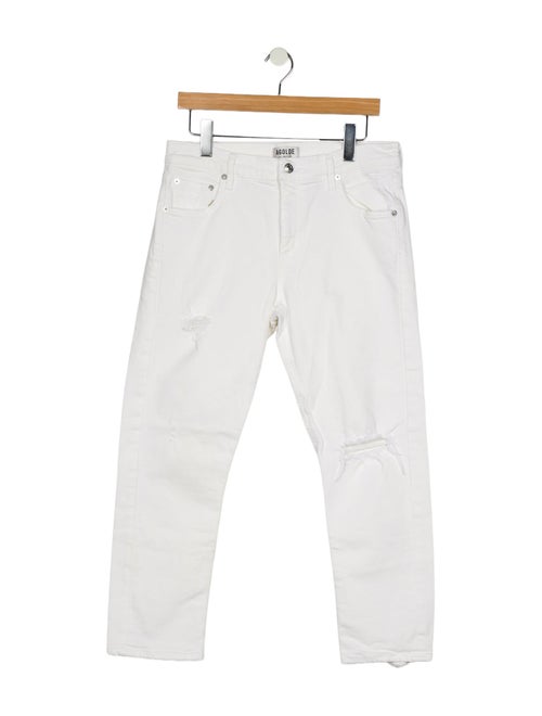 AGOLDE Mid-Rise Straight Leg Jeans