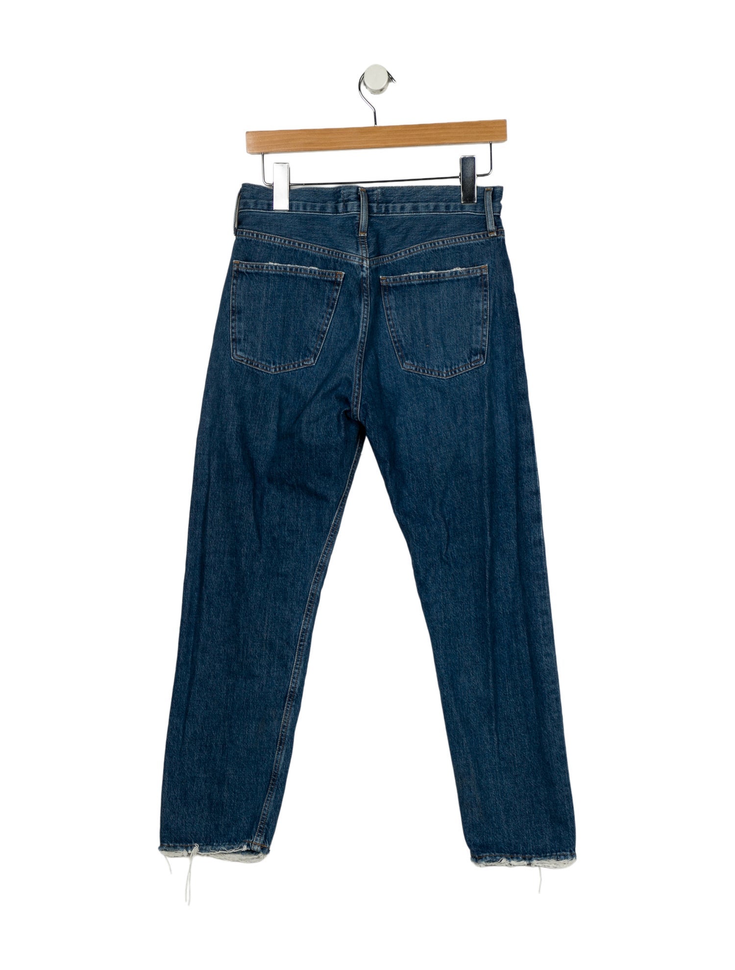 AGOLDE High-Rise Straight Leg Jeans