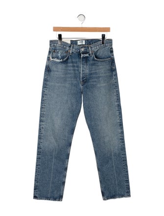AGOLDE High-Rise Straight Leg Jeans