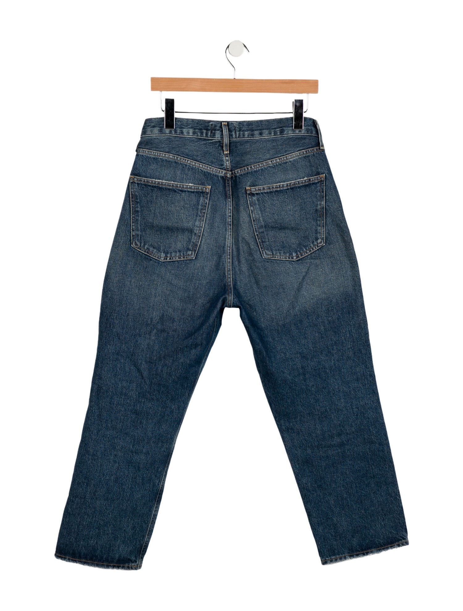 AGOLDE High-Rise Straight Leg Jeans