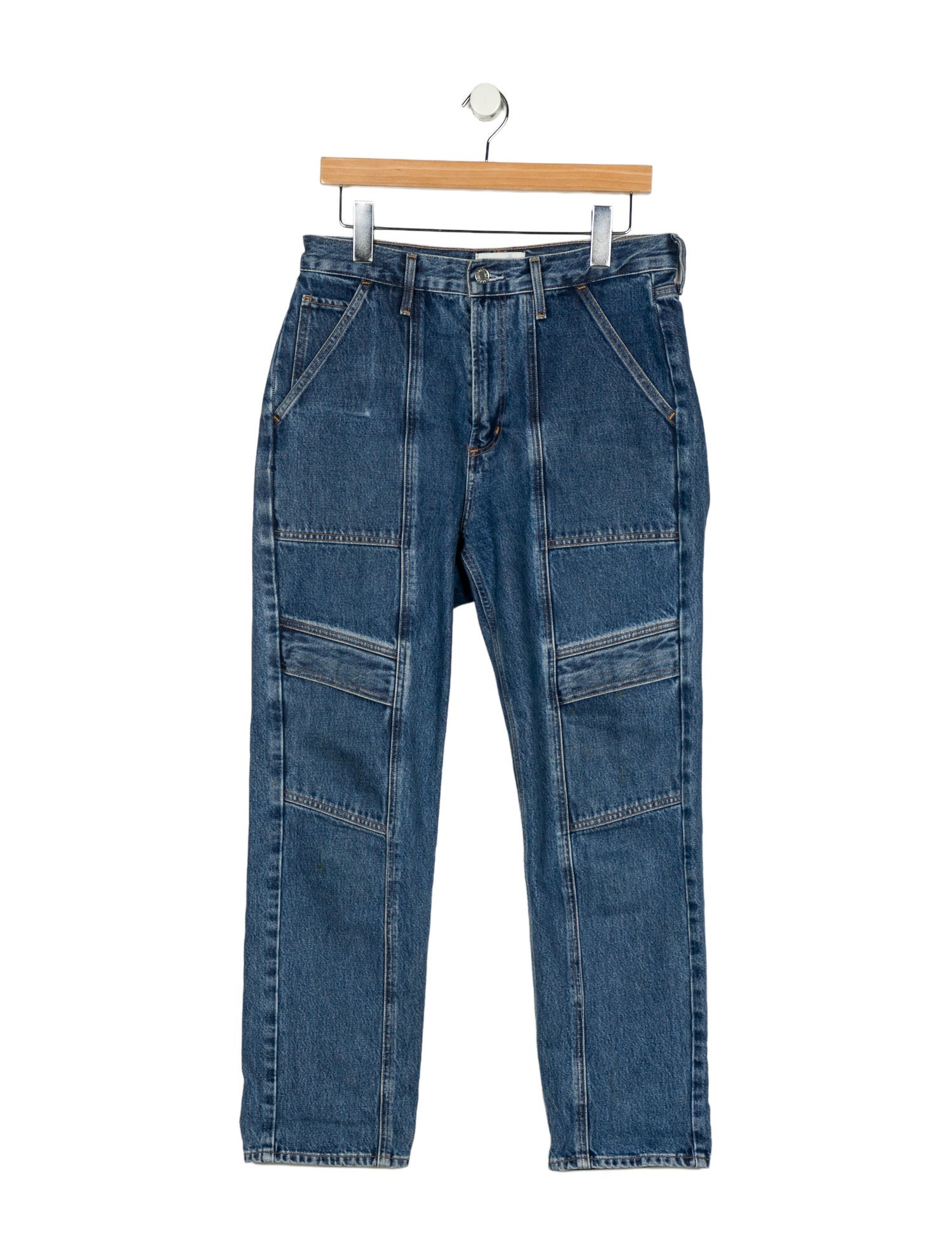 AGOLDE High-Rise Straight Leg Jeans