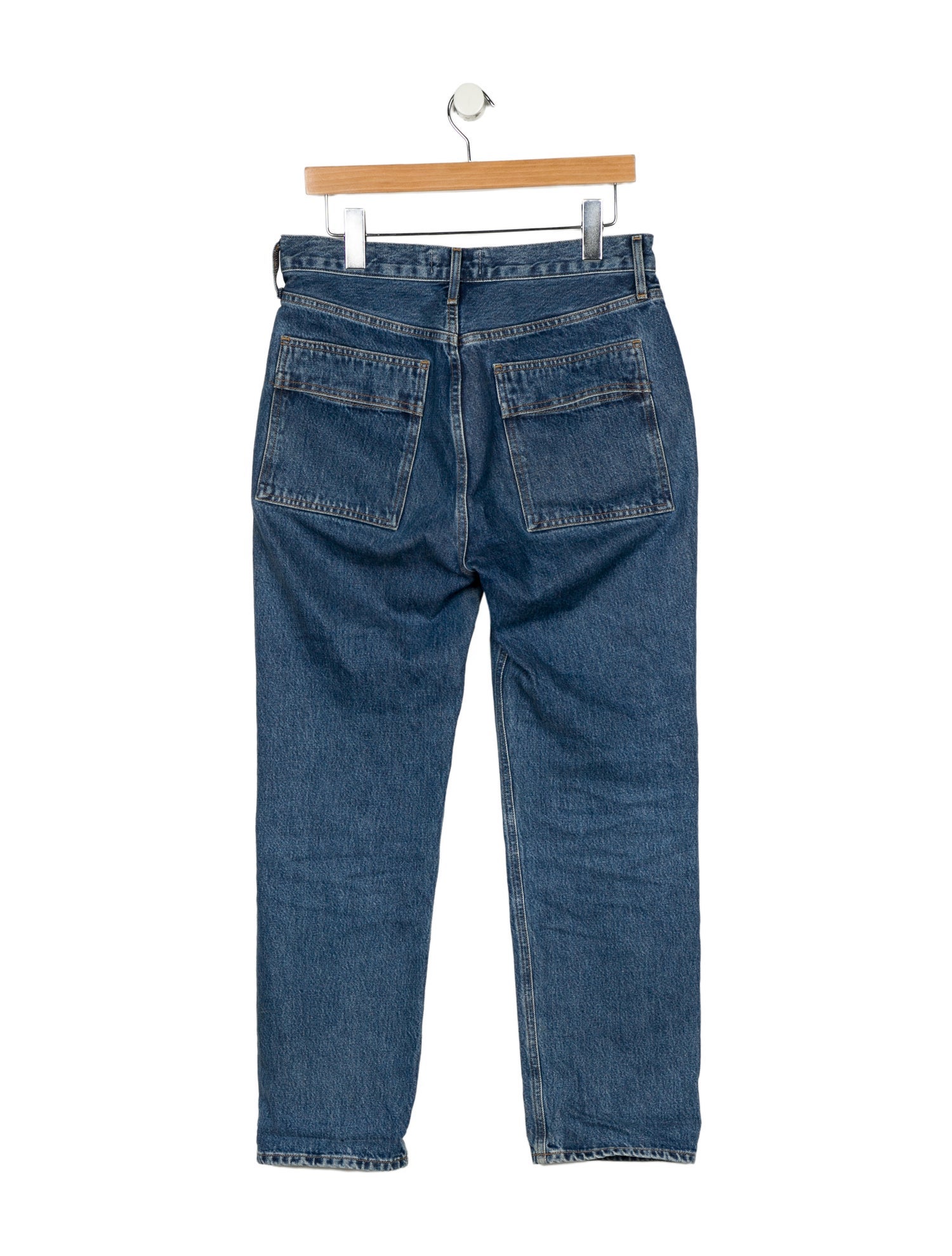 AGOLDE High-Rise Straight Leg Jeans