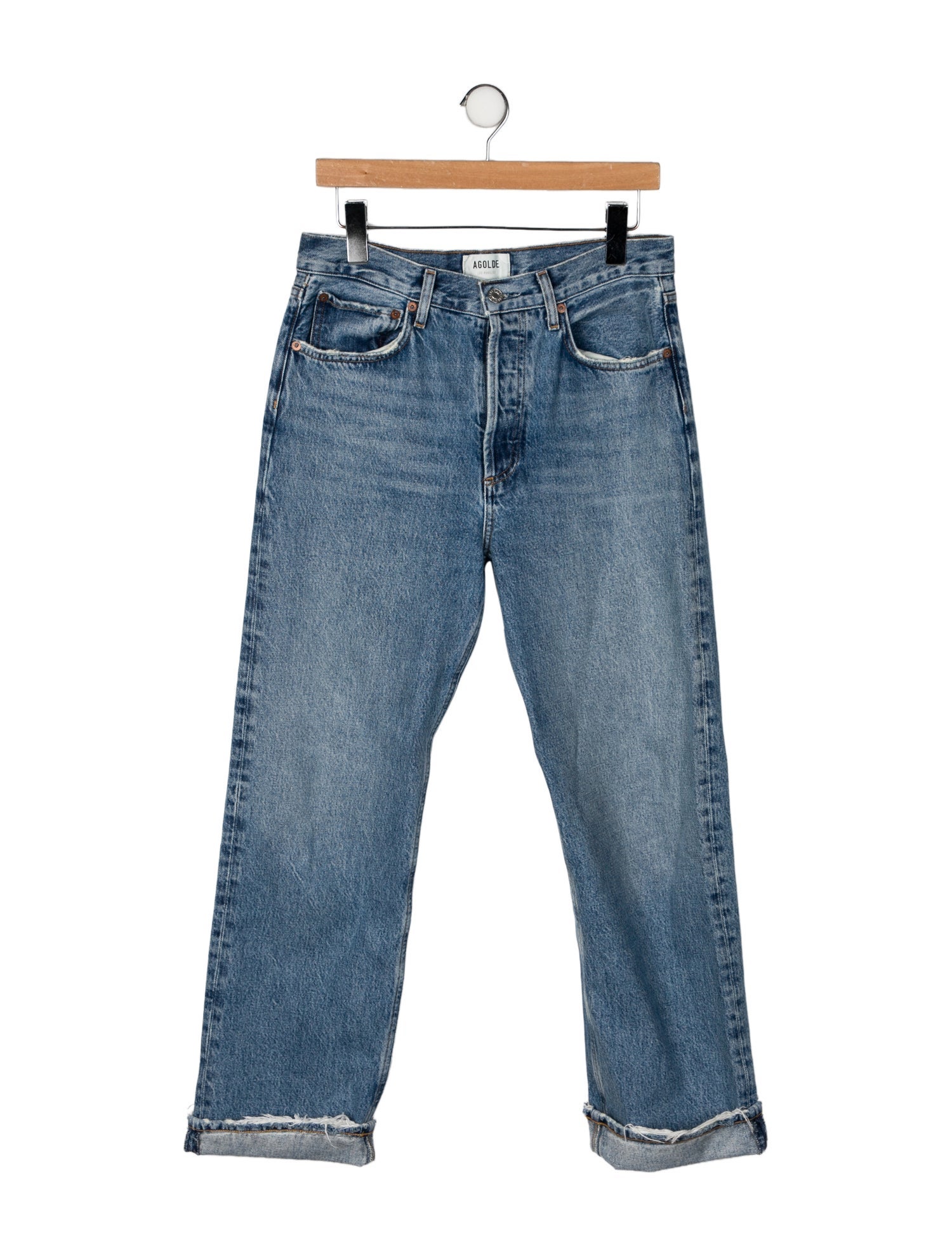 AGOLDE High-Rise Wide Leg Jeans