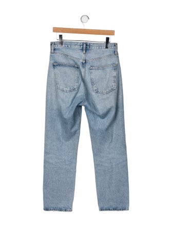 AGOLDE High-Rise Straight Leg Jeans